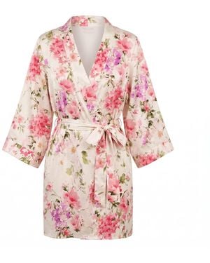 Yumi Kim Dream Lover Ivory Robe - Pink