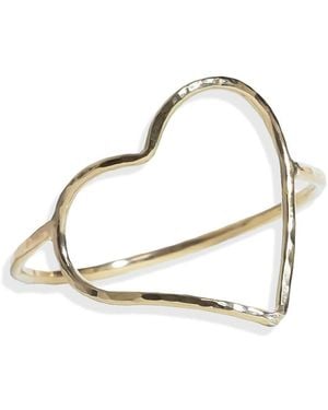 Kate Koel Heart Ring - White