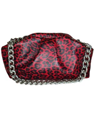 Ruj Heritage Mini Puffy Bag Rosso Animalier - Red