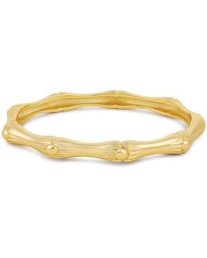 SHYMI Bamboo Statement Bangle - Metallic