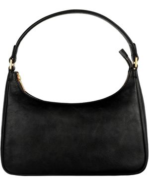 Time Resistance Leather Hobo Bag For – The Bluest Eye - Black