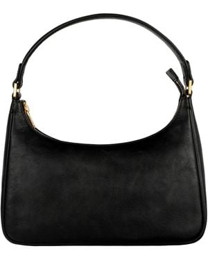 Time Resistance Leather Hobo Bag For – The Bluest Eye - Black