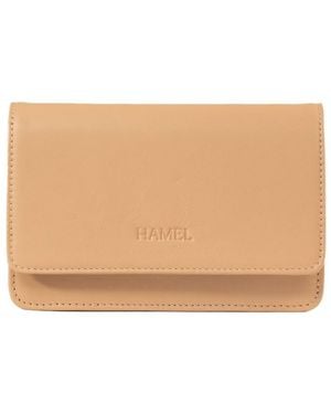 Hamel Atelier Neutrals Salina Bag Leather Crossbody Bag - Natural