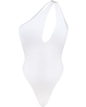 Mihara Cataleya Cut Out One Piece - White