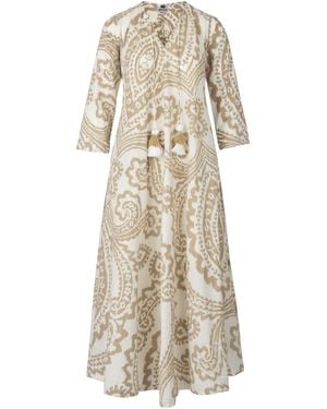 Antra Designs The Sunna Cotton Kaftan - Natural