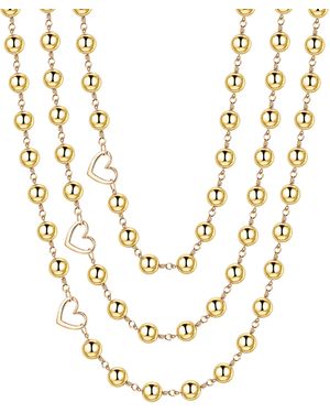 Rejected Hearts Club Goldie Necklace - Metallic