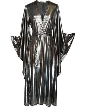 Jennafer Grace Galaxy Shine Kimono - Black