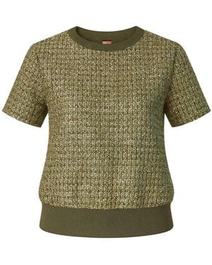 Maui X Lolita Star Short Sleeve Top - Green