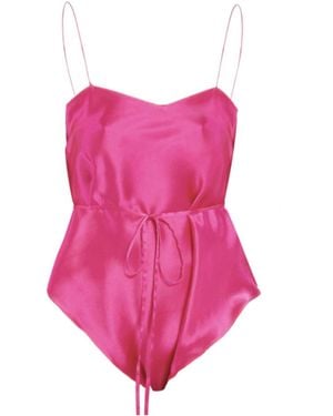 Maguy De Chadirac Classic Silk Teddy - Pink