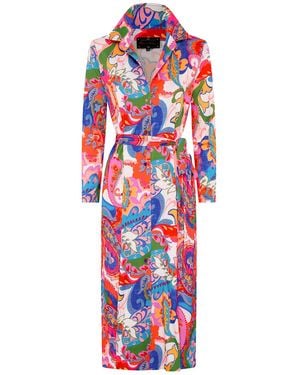 Beatrice von Tresckow Cote D'Azur Shirt Dress - Red
