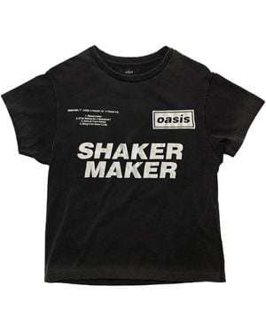 Other Oasis Shaker Maker Vintage T-Shirt Worn - Black