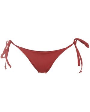 Rêve De Rive Anselina Bordeaux Bikini Bottom - Red