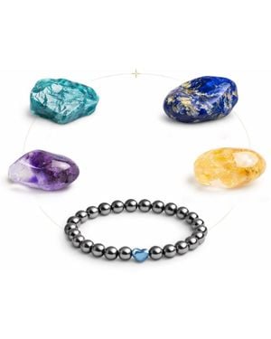 Mineralgems•Studio Libra Zodiac Crystal Box - Blue