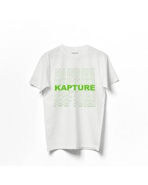 Kapture Light Printed Tee - White
