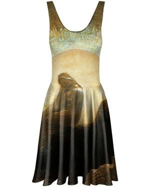 Aloha From Deer Melancholy Circle Dress - Green