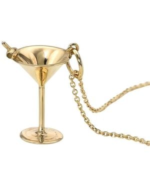 Öugie The Martini Necklace: Extra Dirty - Metallic