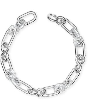 Meulien Infinity Circle Link Bracelet - Metallic