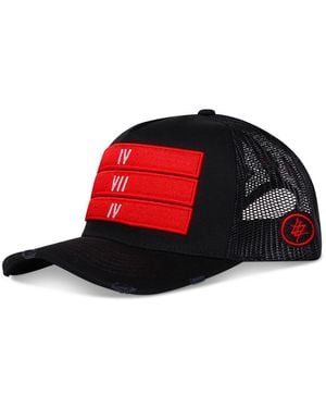 474 co 474 3 Bars Trucker Hat - Red