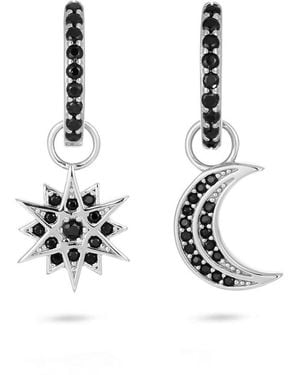 Gold Trip Celestial Moon & Star Huggies - Metallic