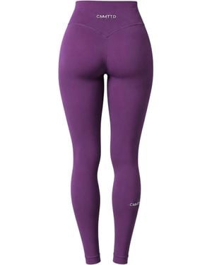Cmmttd Seamless Sculpt Legging - Purple