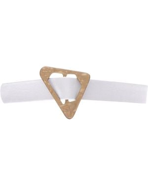 Colección Tansu Hersilia Satin Silk Belt - White