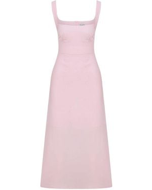 Thisisu Collection Audrey Midi Dress - Pink