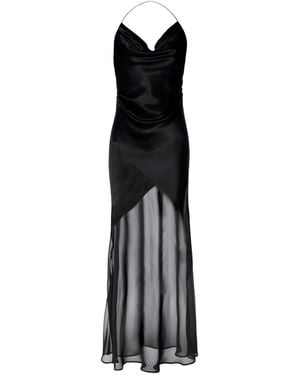 AGGI by HALEWSKI Clarissa Maxi Evening Dress - Black