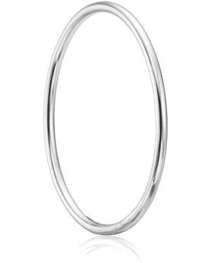 Lily & Roo Thin Plain Stacking Ring - Metallic