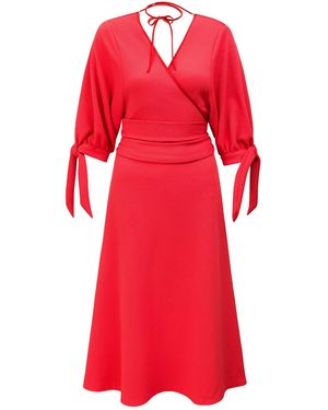 LA FEMME MIMI The "Raspberry" Dream Dress - Red