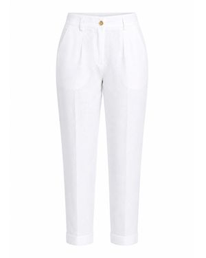 MARICEL Capri Pants - White