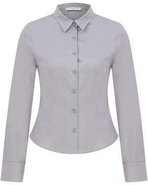 Maan Istanbul Classic Slim Fit Shirt - Grey