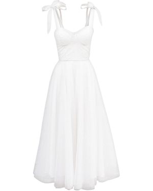 Viktoriabolla Sparkling Tulle Dress - White