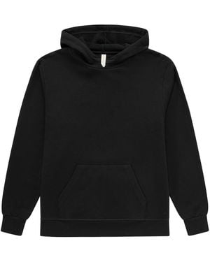 Known Supply 100% Organic Cotton Fleece Hoodie - Black