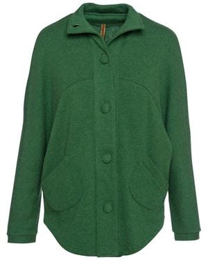 Conquista Raglan Sleeve Jacket - Green