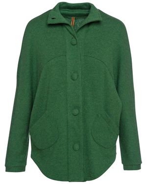 Conquista Raglan Sleeve Jacket - Green