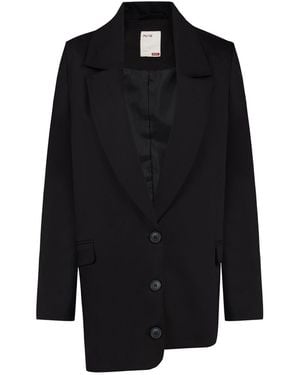 Pcfg Free Heaven Oversized Suit Blazer - Black