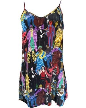 Any Old Iron Nola Heroes Short Dress - White