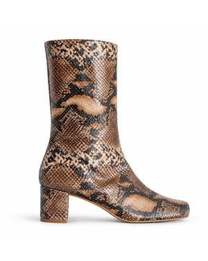 Terry De Havilland Lola Sand Ankle Boots - Brown