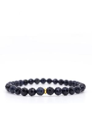 Shar Oke Sapphire & Solid Bracelet - Blue