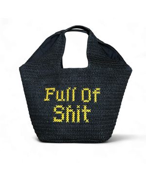 Lilly Loves Full Of Shit Oversized Bag - Blue