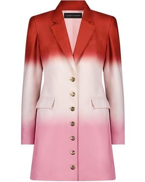 Elizabeth Diamant Crimson Blazer Dress - Pink
