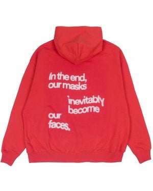 mysimplicated Cotton Hoodie - Red