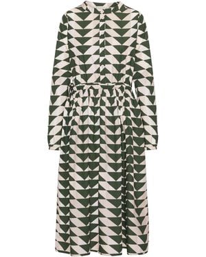 GROBUND Agnete Dress - White