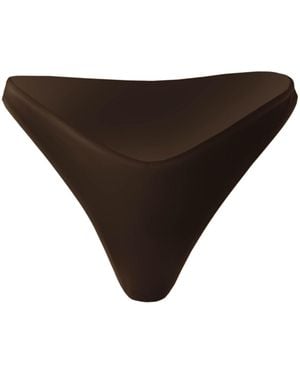 Moorea Swim Low Waist Brief - Brown