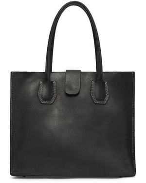 Miriam Bella The Imani Leather Tote Bag - Black