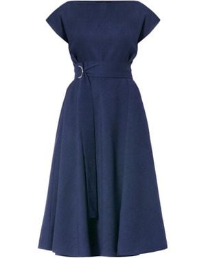 Meem Label Stine Midi Dress - Blue