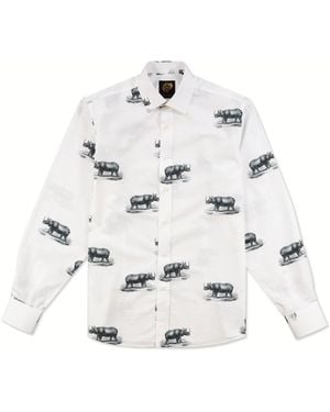 Gresham Blake Rhino Shirt - White