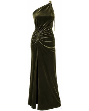 Me & Thee Sofia Velvet Maxi Dress - Black
