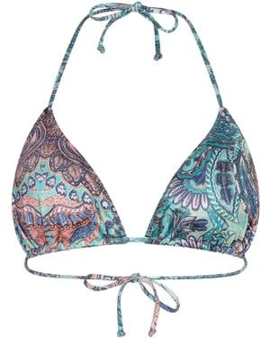 Chic by Lirette Triangle Bikini Top Quetzal - Blue
