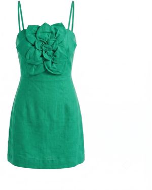 Yumi Kim Alina Linen Dress - Green
